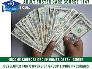 Group Living Course 1147 - 3 Powerful Income Sources Group Homes Tend to Ignore icon