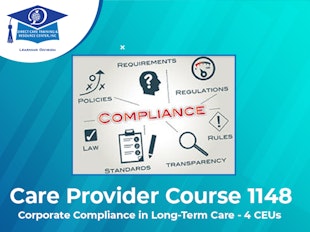 Course 1148 - Corporate Compliance in Long-Term Care icon