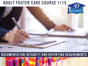 Specialty Course 1115 - Reporting Requirements and Documentation Integrity icon