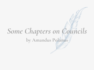 Texts & Studies: Amandus Polanus, Some Chapters on Councils icon