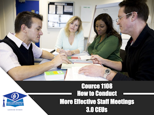Course 1108 - National Care Delivery: How to Conduct More Effective Staff Training Sessions icon