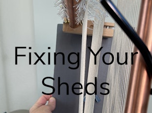 Fixing your sheds in tapestry weaving icon
