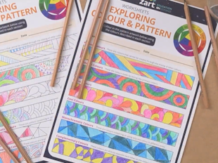 Colour and Pattern Worksheet icon