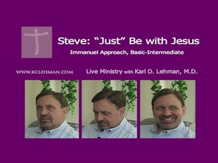 Steve: "Just" Be with Jesus icon